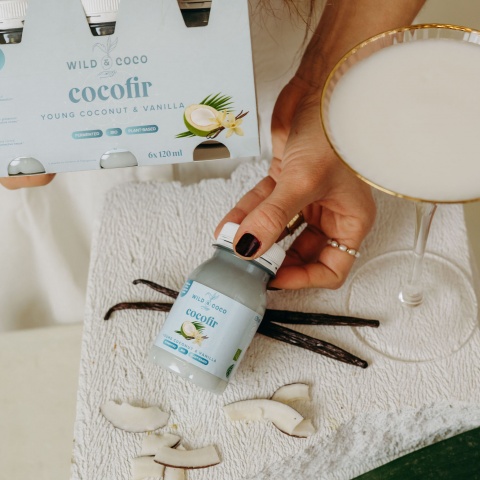 Cocofir Junge Kokosnuss & Vanille BIO 6ks