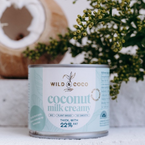 Kokosové mléko BIO (22% tuku)