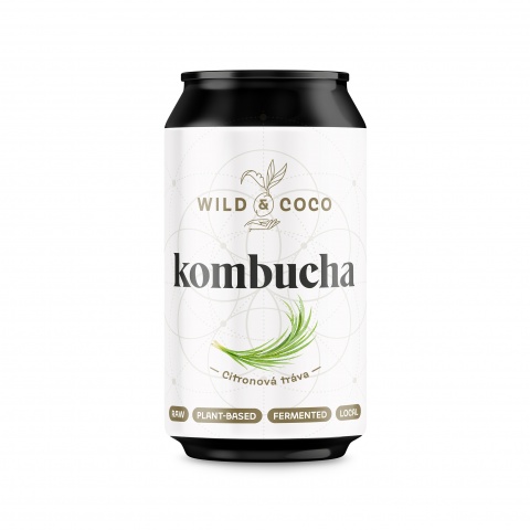 Kombucha – Citrónová tráva