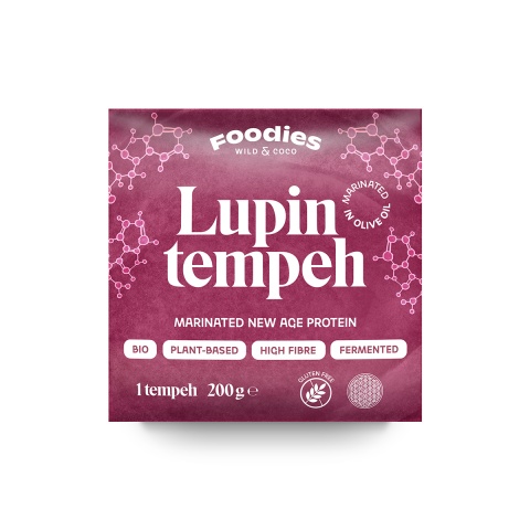 Lupinový tempeh v olivovém oleji BIO 200g