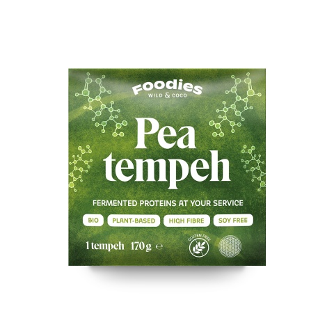 Tempeh hráškový natural BIO 170gr