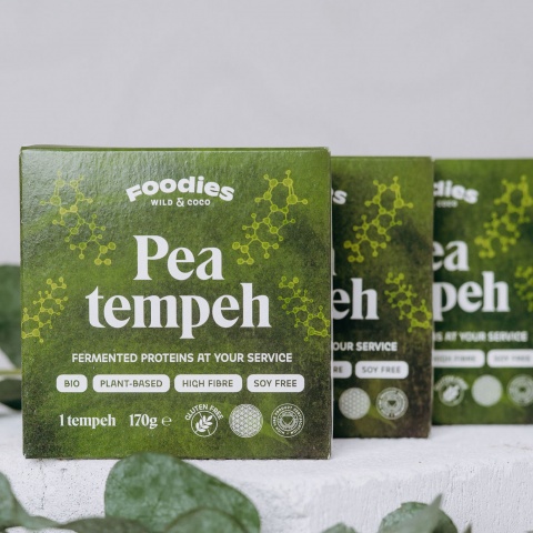 Tempeh hráškový natural BIO 170gr