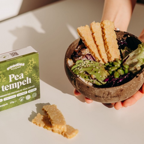 Tempeh hráškový natural BIO 170gr