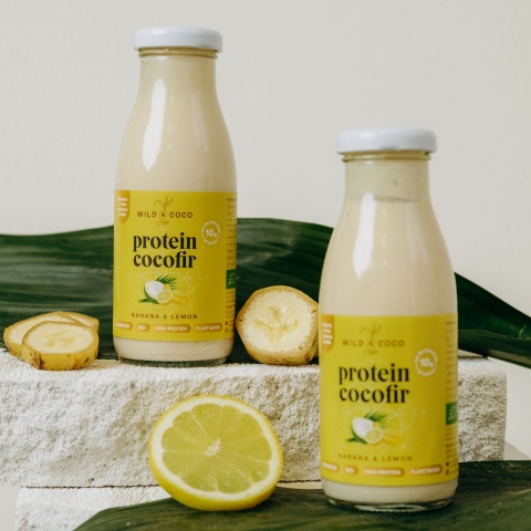 Zachráňte: Protein Cocofir Banán Citrón BIO