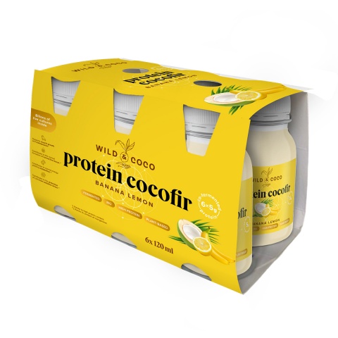 Zachráňte: Protein Cocofir Banana Lemon BIO 6ks